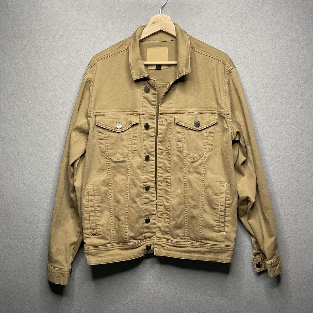 Blanknyc Womens Tan Denim Jean Jacket M
